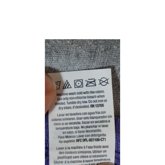 Great Smokey Mountain T-Shirt Gatlinburg, TN Pigeon Forge Sz 2XL Heathered Purpl - Picture 6 of 8